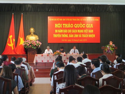 90-летие Вьетнамской революционной прессы: Традиция, воля и ответственность - ảnh 1